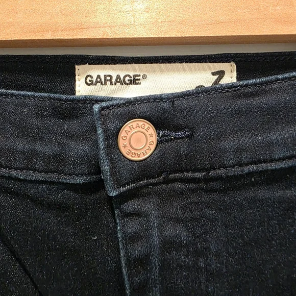 ✨ 3 for $15 SALE ✨Garage Women's dark Blue Ultra High Rise Skinny Jeans - NWT - Picture 2 of 8